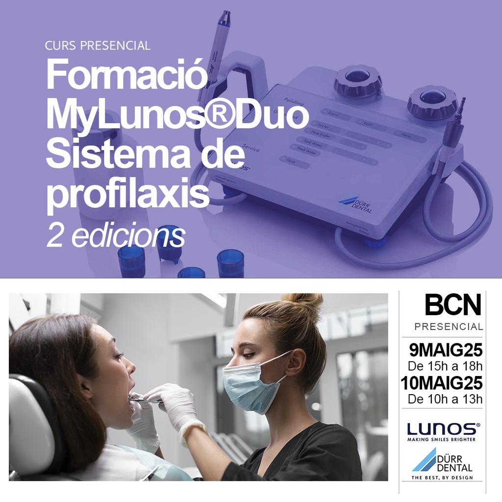 Formació MyLunos®Duo. Sistema de  profilaxi. 2a edició